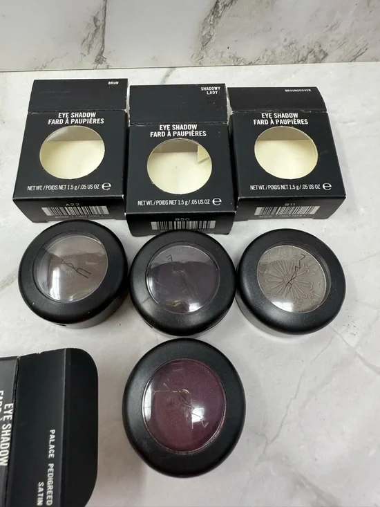 Eyeshadow MAC Cosmetics groundcover,shadowy lady,palace pedigreed,knight divine. - Picture 2 of 5